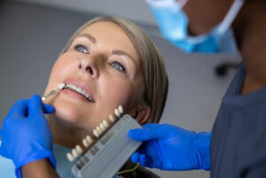 Tooth Crown Before and After colour